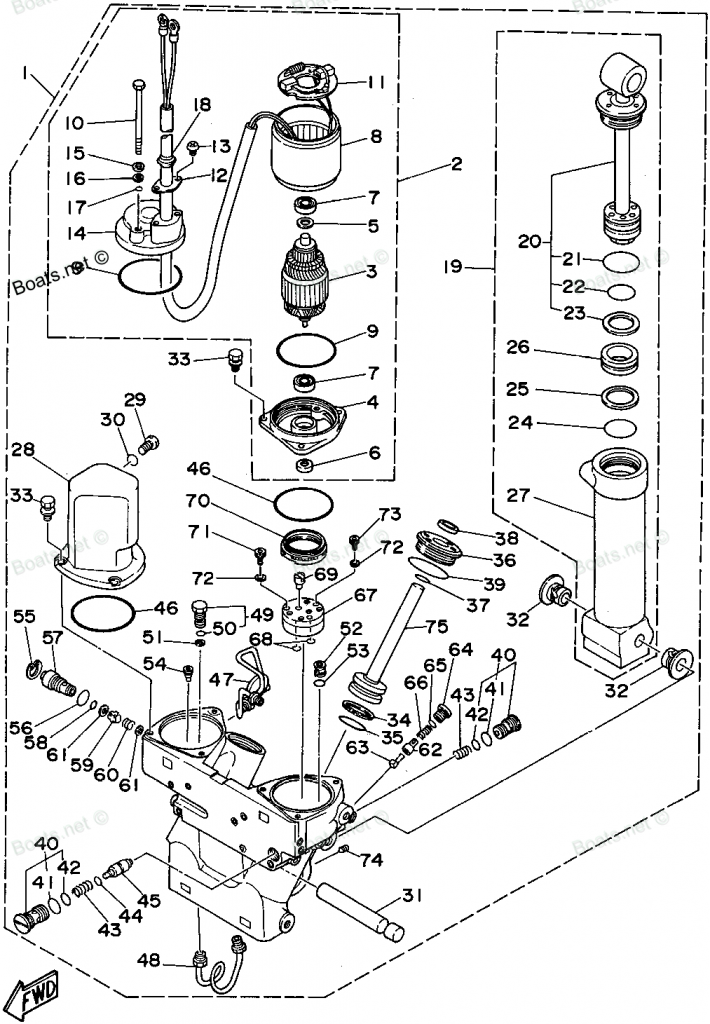 Fiche Technique Vue éclatée Moteur Hors Bord Suzuki