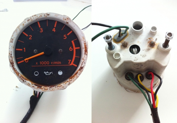 schema electrique pour compte tour